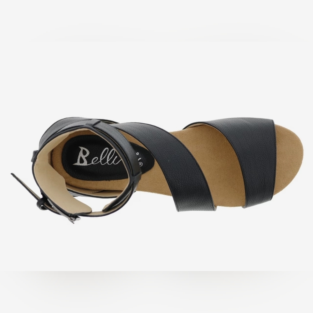 Bellini Nambi Black Sandals NWT SZ 8.5 - Picture 4 of 6